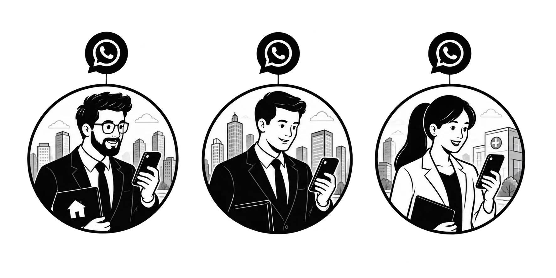 Built for sales teams where quotes and site visits are closed on WhatsApp.